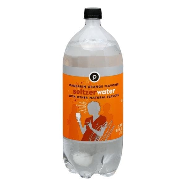 Publix Seltzer Water, Mandarin Orange