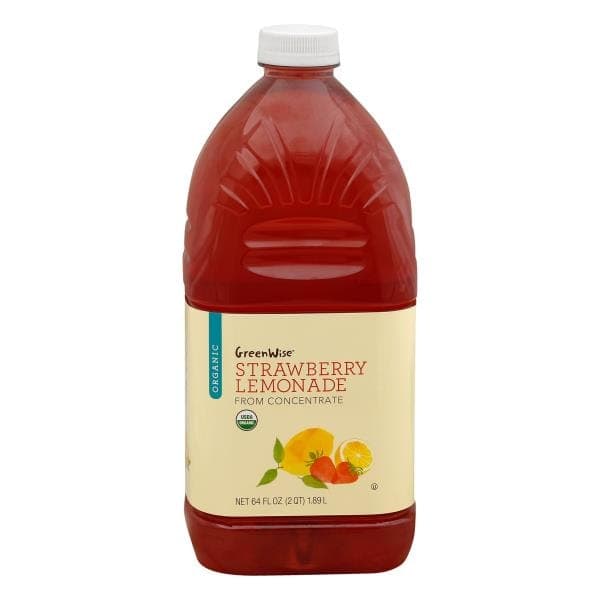 Greenwise Lemonade, Organic, Strawberry