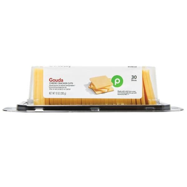 Publix Gouda, Cheese Cracker Cut