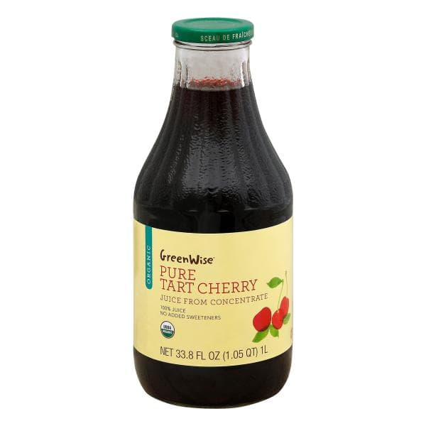Greenwise 100% Juice, Organic, Pure Tart Cherry