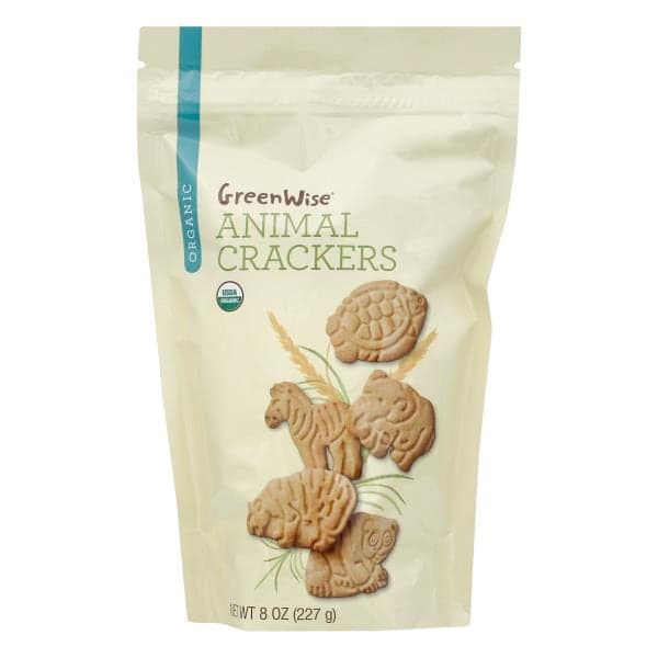 Greenwise Crackers, Organic, Animal