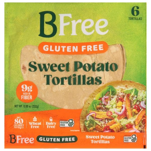 Is it Low FODMAP? Bfree Gluten Free Sweet Potato Wraps