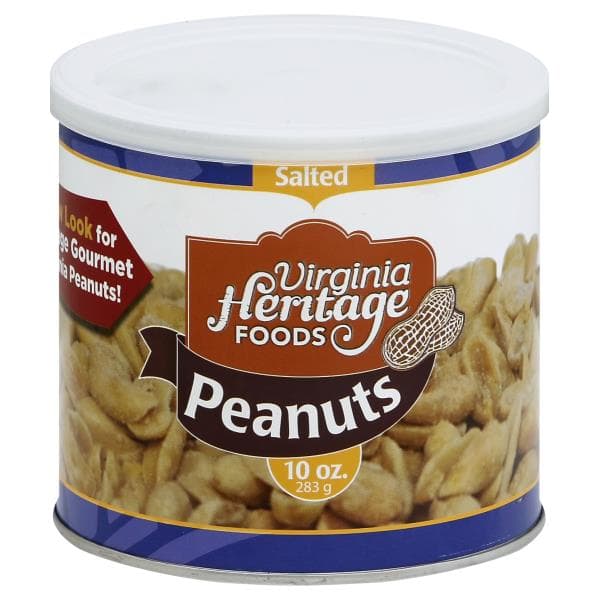 Virginia Heritage Foods Peanuts, Salted