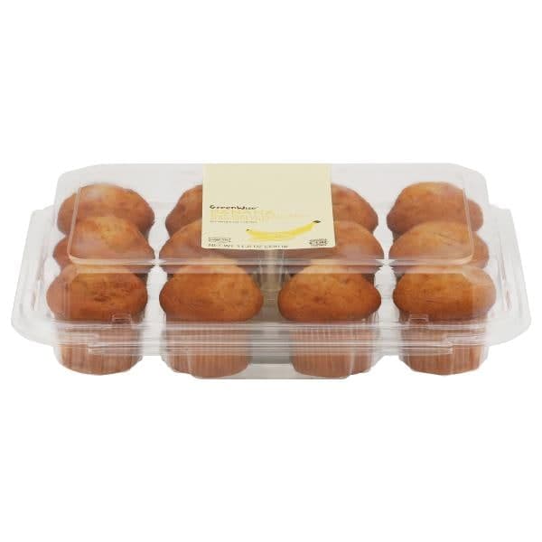 Greenwise Mini Banana Muffins