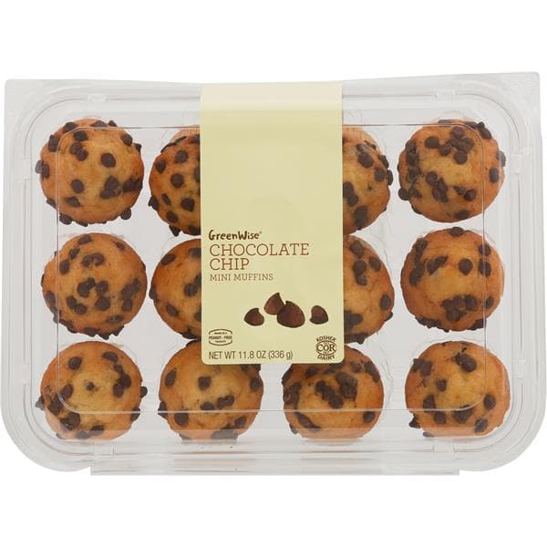Greenwise Mini Chocolate Chip Muffins