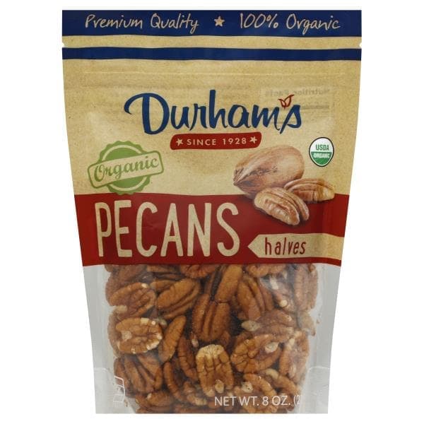 Durham'S Pecan, Organic, Halves