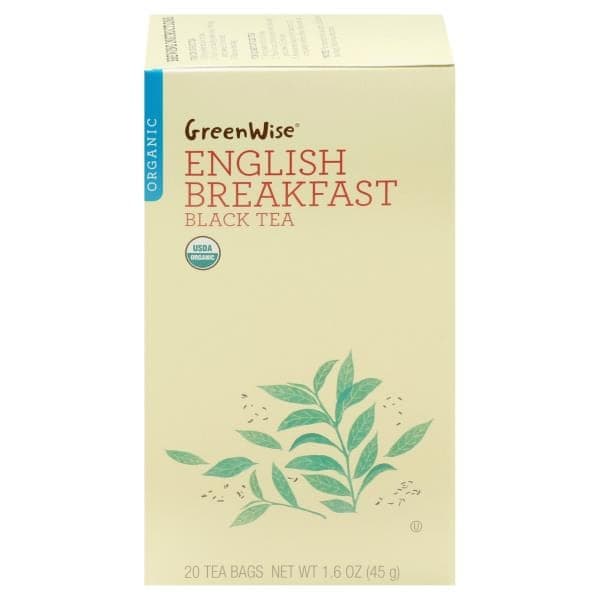 Greenwise Black Tea, Organic, English Breakfast
