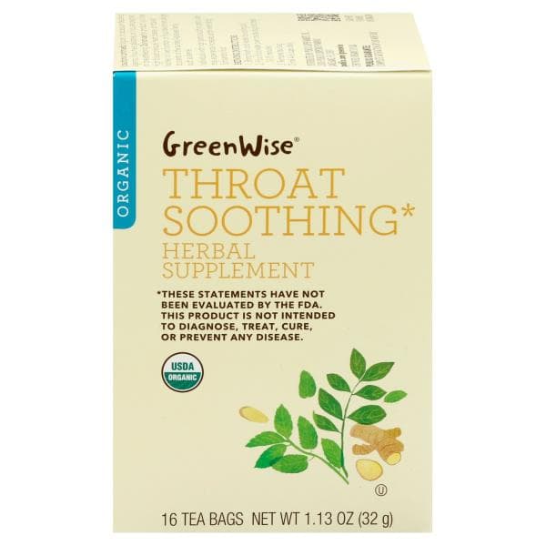 Greenwise Throat Soothing, Organic
