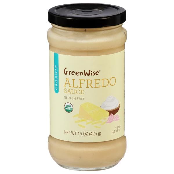 Greenwise Sauce, Organic, Alfredo