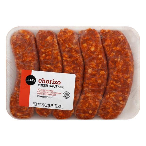 Publix Chorizo Pork Sausage, Our Exclusive Recipe