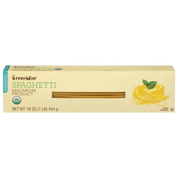 Greenwise Spaghetti, Organic