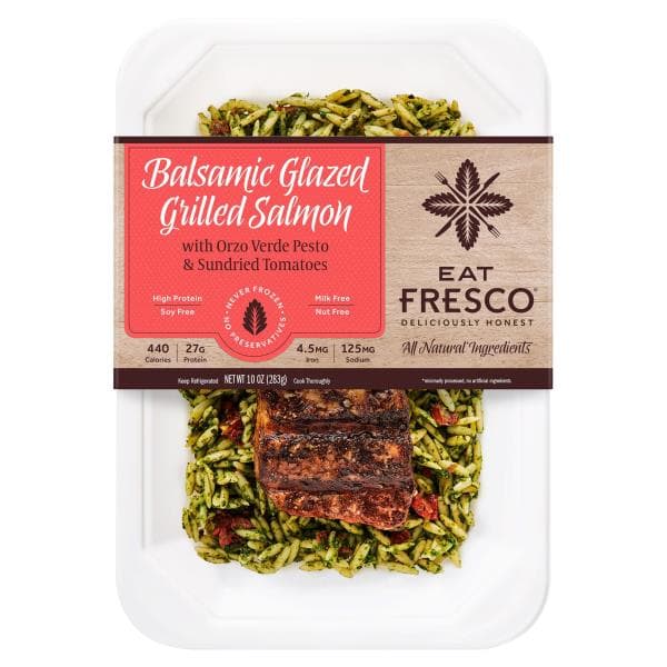 Eat Fresco Grilled Salmon, Balsamic Glazed