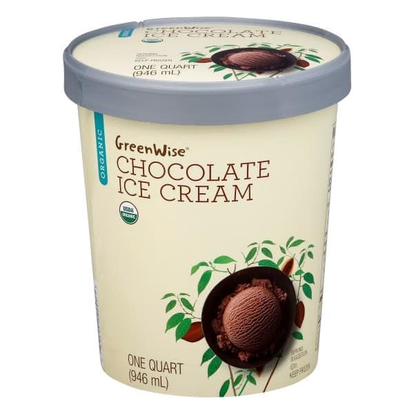 Greenwise Ice Cream, Organic, Chocolate