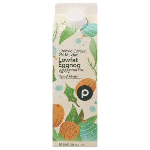 Publix Eggnog, Lowfat