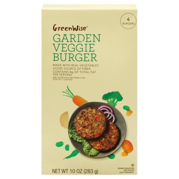 Greenwise Veggie Burger, Garden