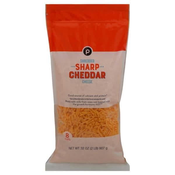 Publix Shredded Sharp Cheddar