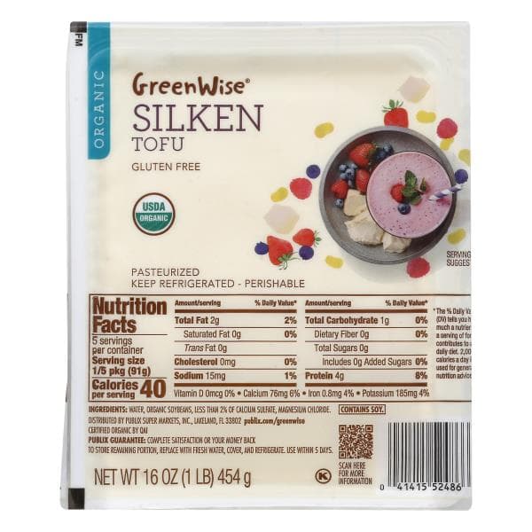 Greenwise Organic Silken Tofu