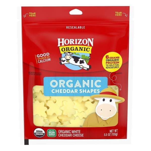 Horizon Organic Cheese Shapes, Cheddar