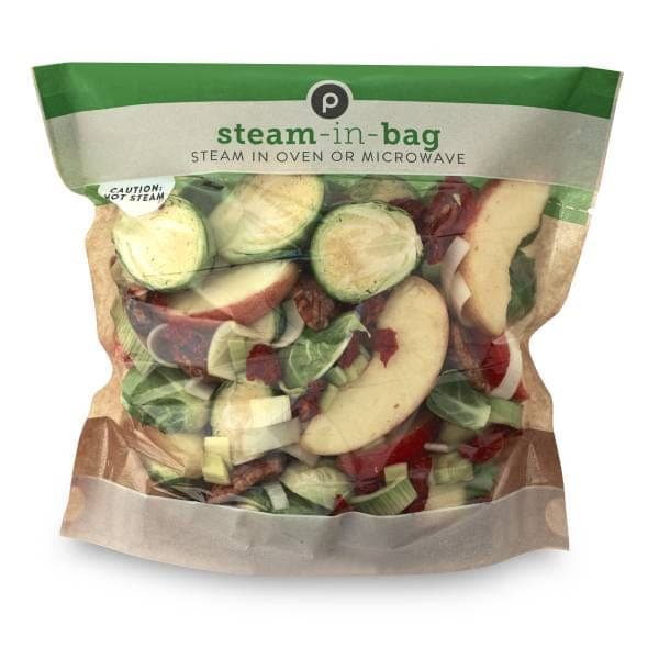 Publix Apple Pecan Brussel Sprout_Steam-In