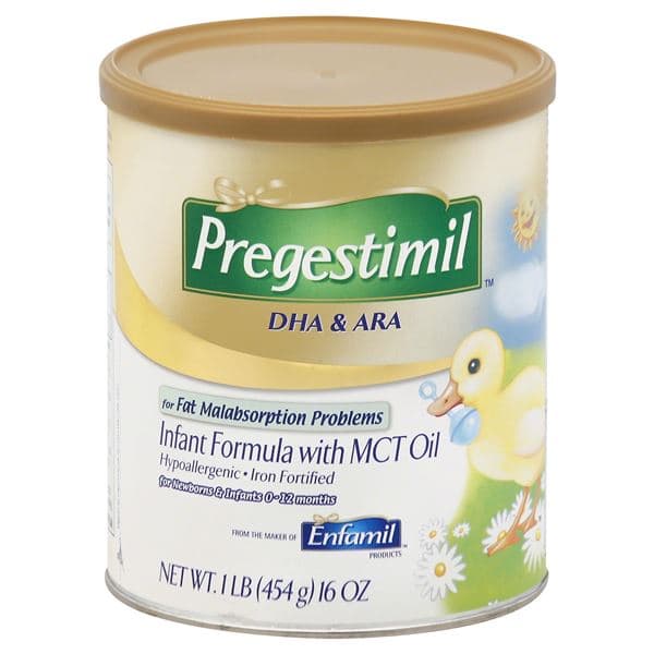 Pregestimil Infant Formula, With Mct Oil, Iron Fortified, Powder, 0-12 Months