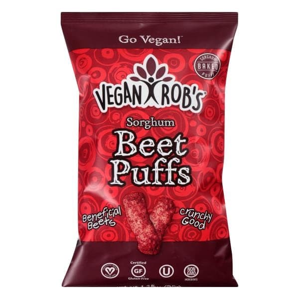 Vegan Rob'S Sorghum Puffs, Beet