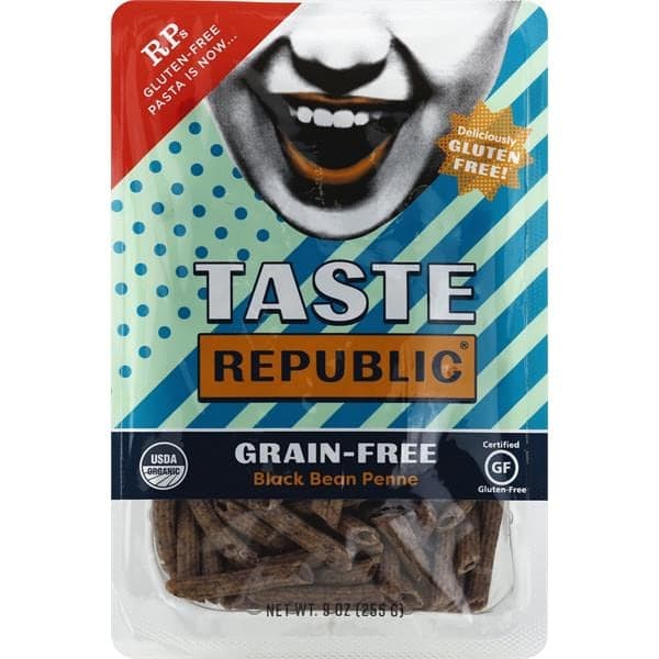 Taste Republic Penne, Grain-Free, Black Bean