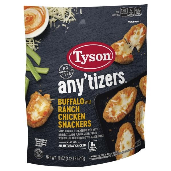 Tyson Any'Tizers Buffalo Style Ranch Chicken Snackers
