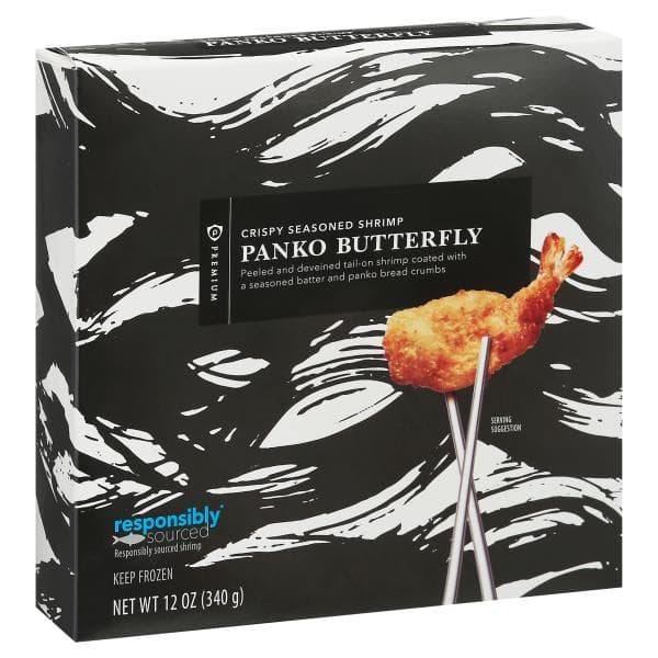 Publix Premium Butterfly Shrimp, Panko Breaded, Responsibly Sourced, Farmed