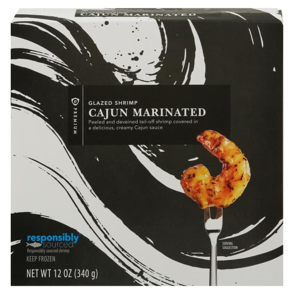 Publix Premium Cajun Shrimp, Responsibly Sourced, Farmed