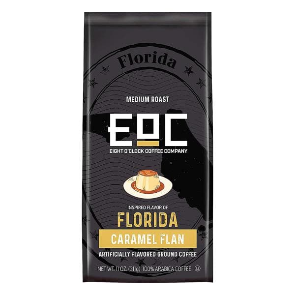 Eoc Coffee, Ground, Medium Roast, Caramel Flan