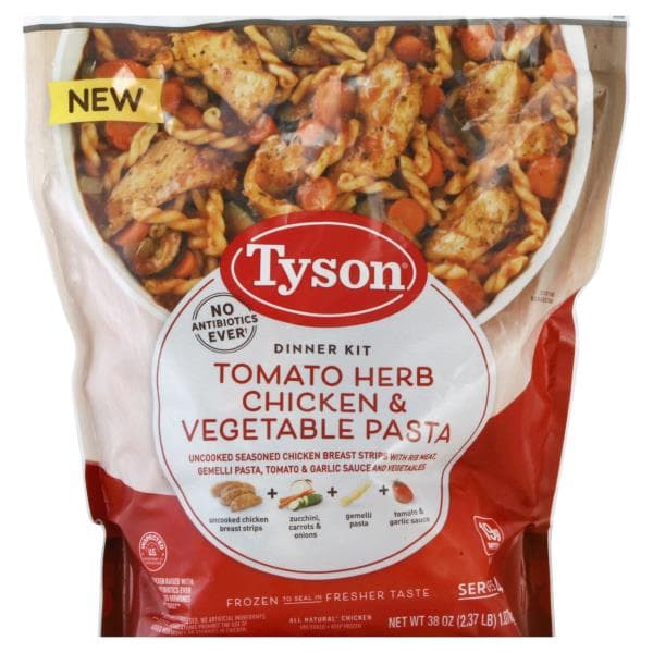 Tyson Dinner Kit, Tomato Herb Chicken & Vegetable Pasta