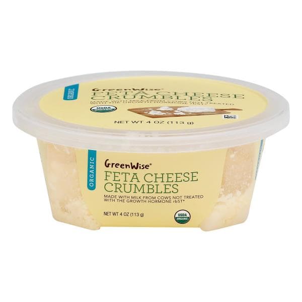 Greenwise Organic Feta Cheese Crumble