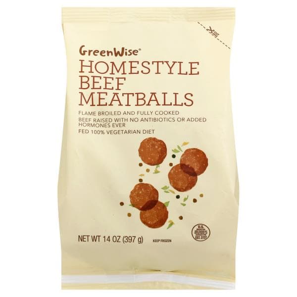 Greenwise Homestyle Meatball