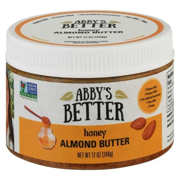 Abbys Better Nut Butter Nut Butter, Honey Almond