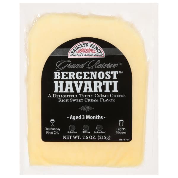 Yancey'S Fancy Bergenost Cheese Wedge