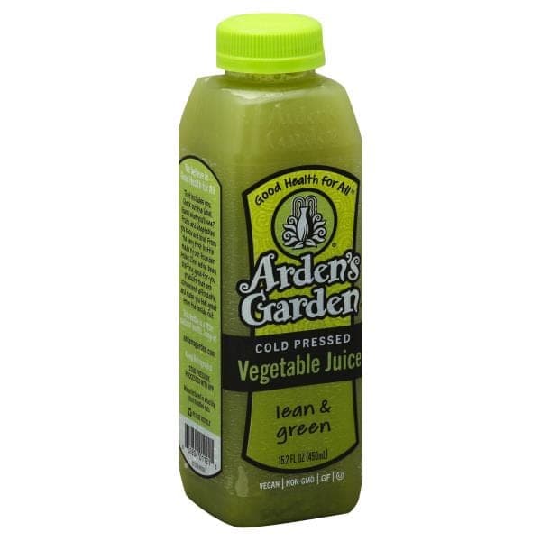 Arden'S Garden Vegetable Juice, Cold Pressed, Lean & Green