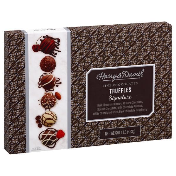 Harry & David Signature Truffles, Assorted, Fine Chocolates