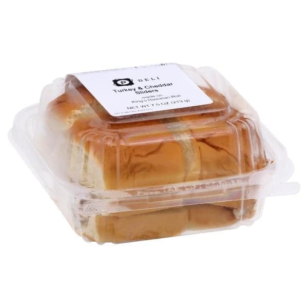 Publix Deli Turkey & Cheddar Sliders