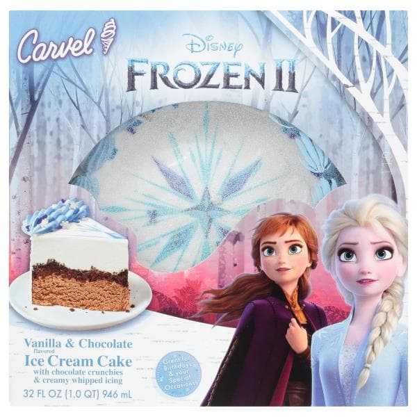 Carvel Ice Cream Cake, Vanilla & Chocolate Flavored, Disney  Ii