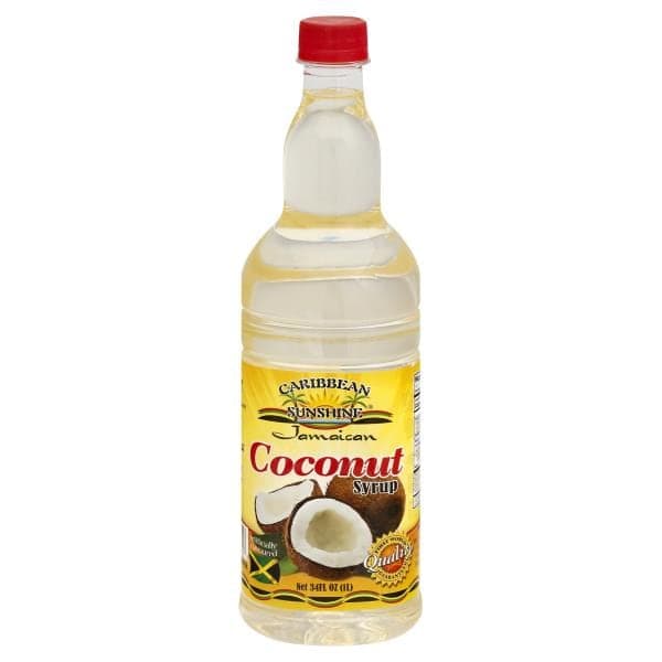 Caribbean Sunshine Syrup, Coconut, Jamaican