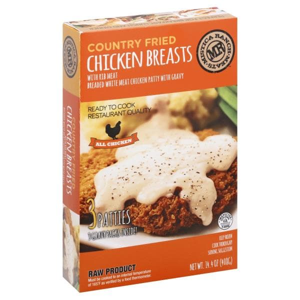 Mistica Ranch Meats Chicken Breast, Country Fried