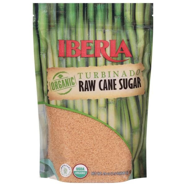 Iberia Cane Sugar, Organic, Turbinado, Raw