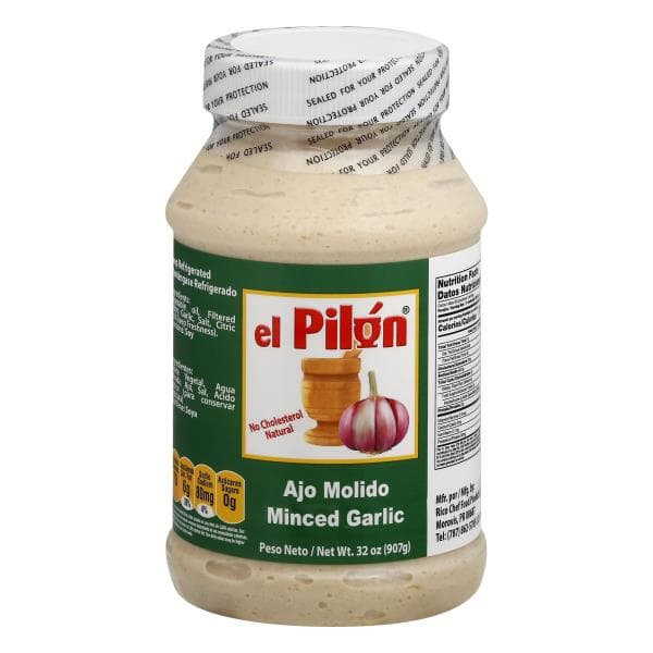 El Pilon Minced Garlic