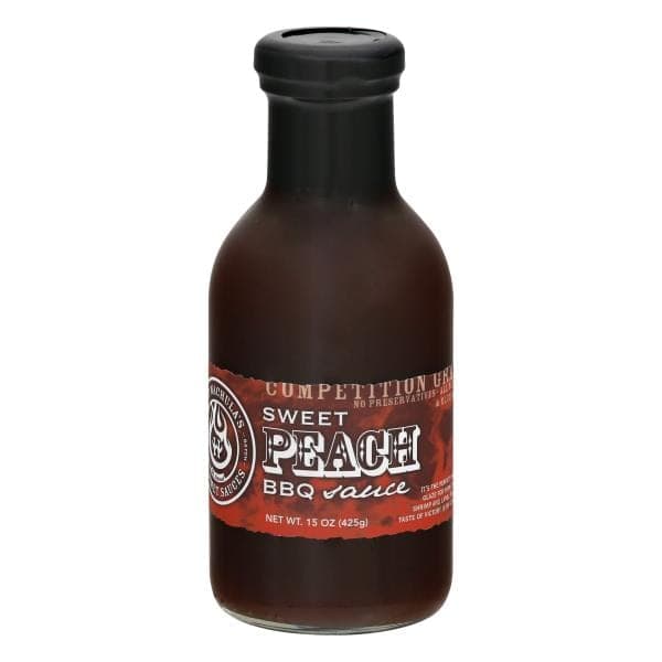 Hot Wachula'S  Bbq Sauce, Sweet Peach