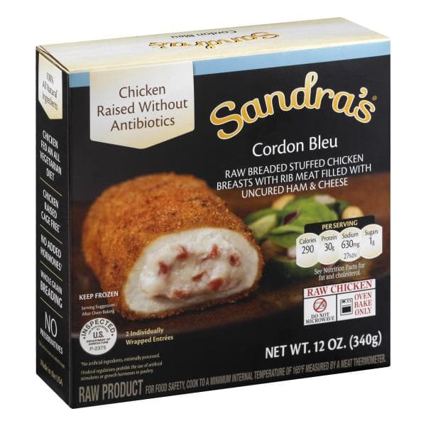 Sandras Stuffed Chicken Breasts, Cordon Bleu