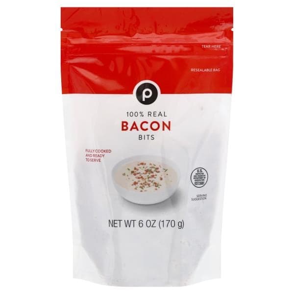 Publix 100% Real Bacon Bits, 100% Real