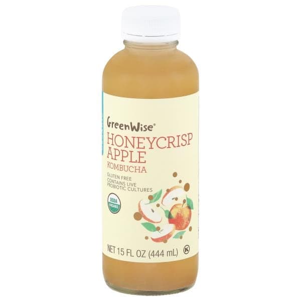 Greenwise Organic Kombucha, Honeycrisp Apple