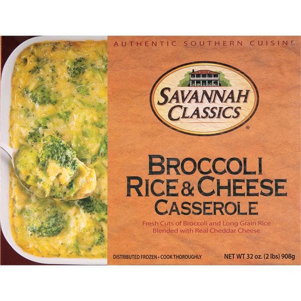 Savannah Classics Casserole, Broccoli Rice & Cheese