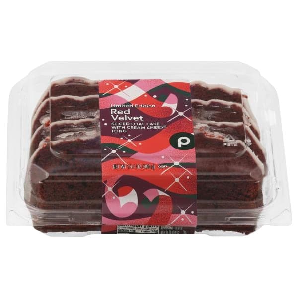 Loaf Cake Slice Red Velvet