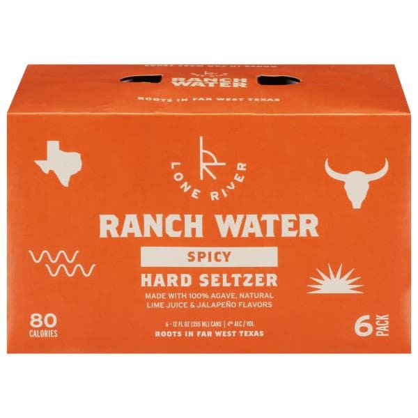 Lone River Ranch Water Hard Seltzer, Spicy